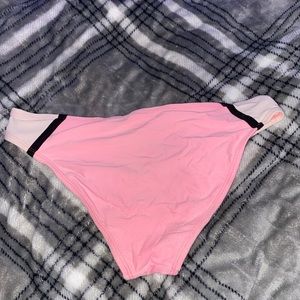 Pink bikini bottoms